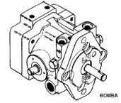 Sistema hidrostático con motor remoto